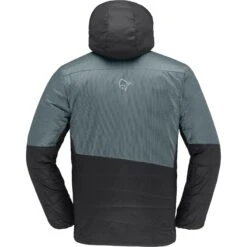 Norrona Giacca Uomo - Falketind Thermo60 Hood - North Atlantic/Caviar -Norrona norrona falketind thermo60 hood men north atlantic caviar 2 1126347