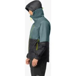 Norrona Giacca Uomo - Falketind Thermo60 Hood - North Atlantic/Caviar -Norrona norrona falketind thermo60 hood men north atlantic caviar 2 1151022