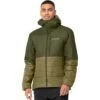 Norrona Giacca Uomo - Falketind Thermo60 Hood - Olive Night/Olive Drab -Norrona norrona falketind thermo60 hood men olive night olive drab 1 1461812