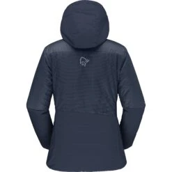 Norrona Giacca Donna - Falketind Thermo60 Hood - Indigo Night -Norrona norrona falketind thermo60 hood women indigo night 2 1126354