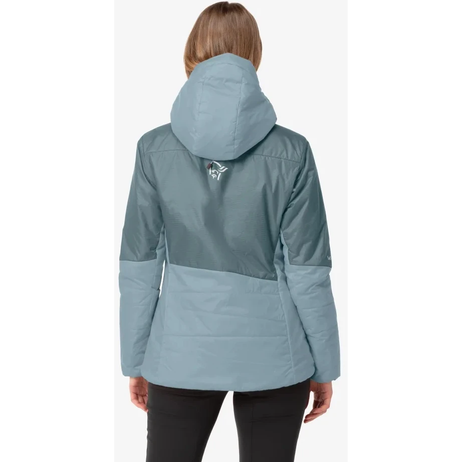 Norrona Giacca Donna - Falketind Thermo60 Hood - North Atlantic/Tourmaline 7 Norrona Giacca Donna - Falketind Thermo60 Hood - North Atlantic/Tourmaline - immagine 5