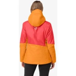 Norrona Giacca Donna - Falketind Thermo60 Hood - Orange Popsicle/Honeysuckle -Norrona norrona falketind thermo60 hood women orange popsicle honeysuckle model 3 1150975