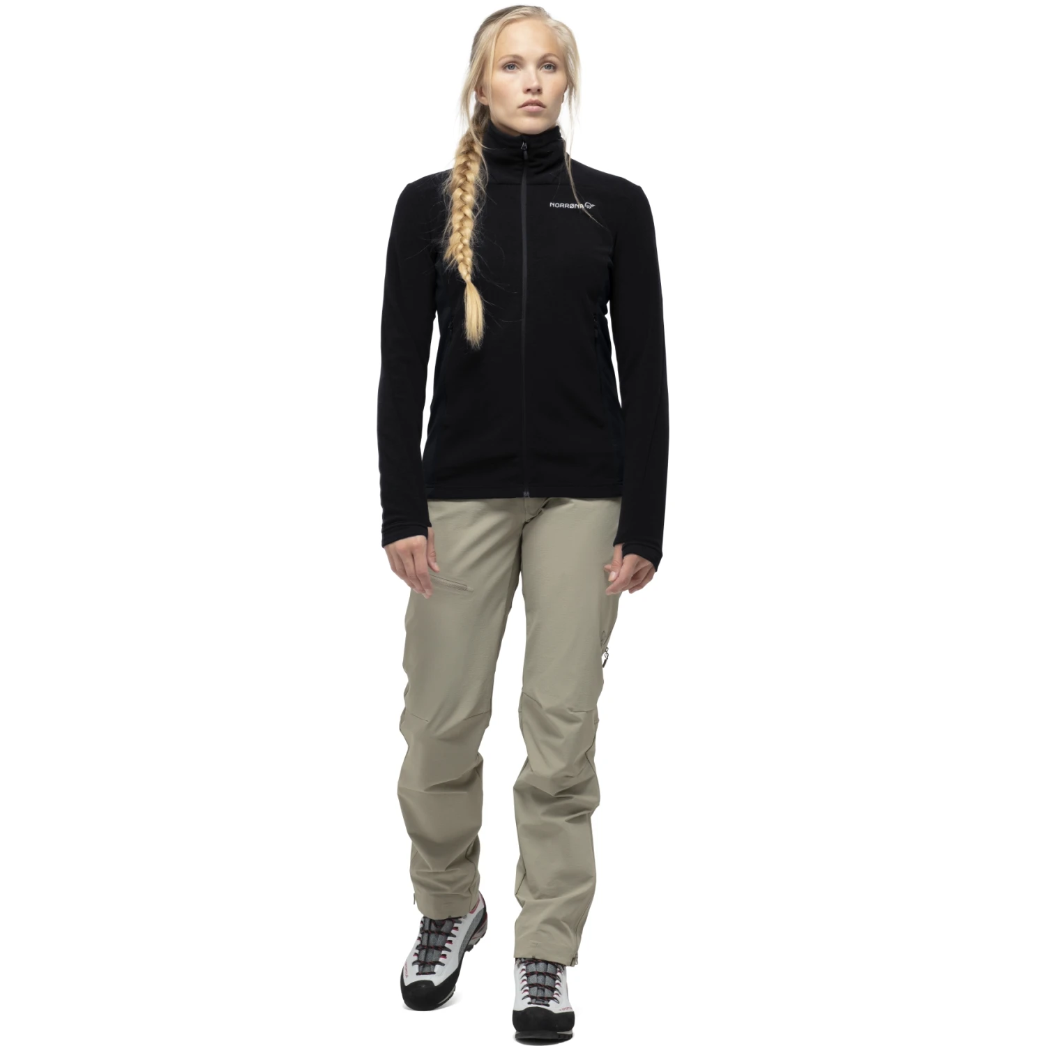 Norrona Giacca Donna - Falketind Warm1 - Caviar 5 Norrona Giacca Donna - Falketind Warm1 - Caviar - immagine 3