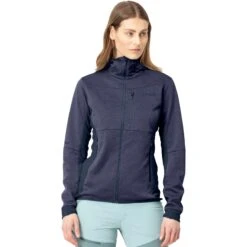 Norrona Giacca Donna - Falketind Warm2 Octa Hood - Indigo Night