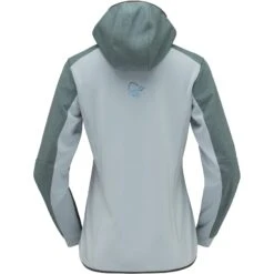 Norrona Giacca Donna - Falketind Warm2 Octa Hood - North Atlantic/Tourmaline -Norrona norrona falketind warm2 octa hood women north atlantic tourmaline 2 1126743