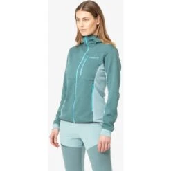 Norrona Giacca Donna - Falketind Warm2 Octa Hood - North Atlantic/Tourmaline -Norrona norrona falketind warm2 octa hood women north atlantic tourmaline 4 1126745