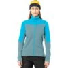 Norrona Giacca Donna - Falketind Warmwool2 Stretch - Aquarius/Tourmaline