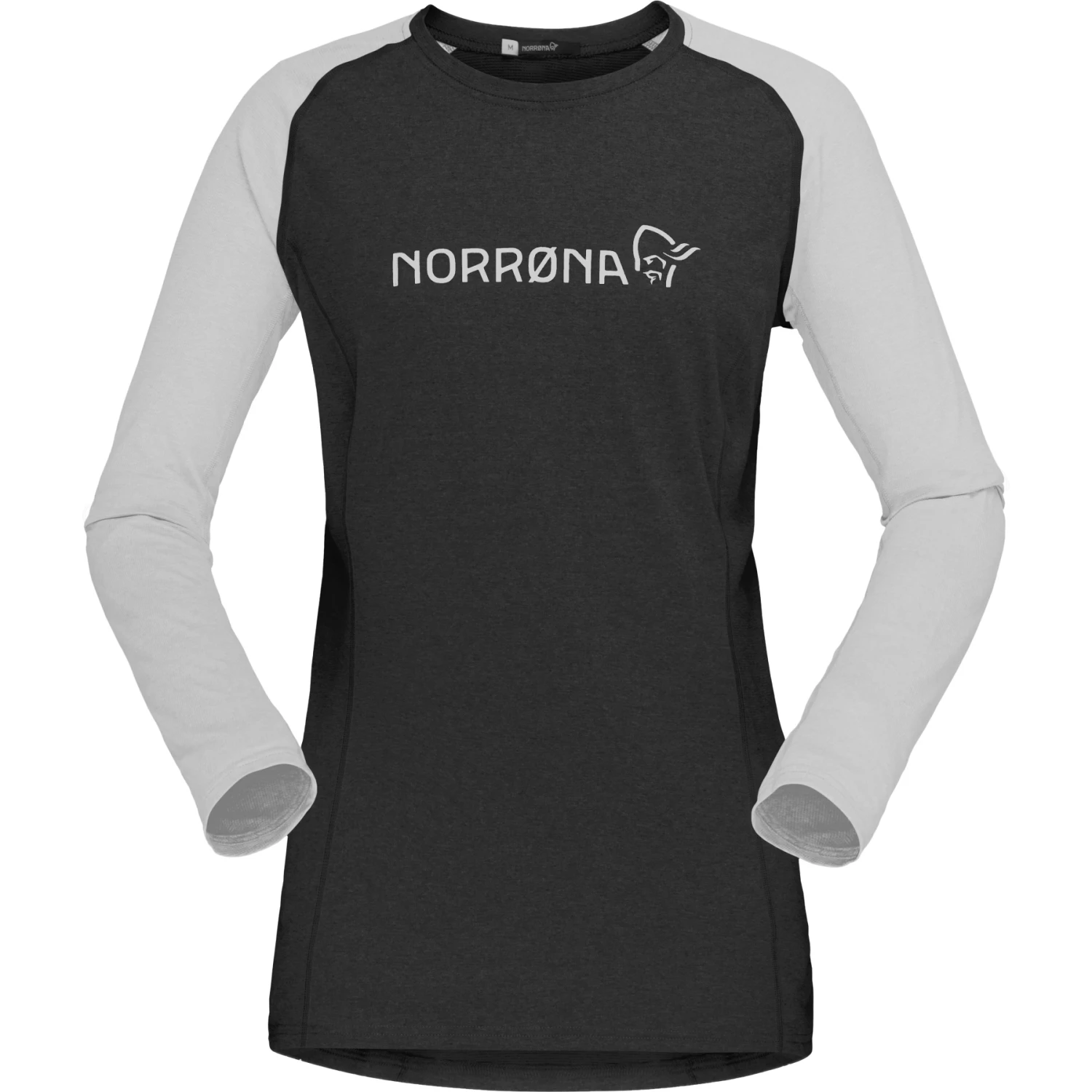 Norrona Maglia A Maniche Lunghe Donna - Fjørå Equaliser Lightweight - Caviar/Castor Grey 4 Norrona Maglia A Maniche Lunghe Donna - Fjørå Equaliser Lightweight - Caviar/Castor Grey - immagine 2