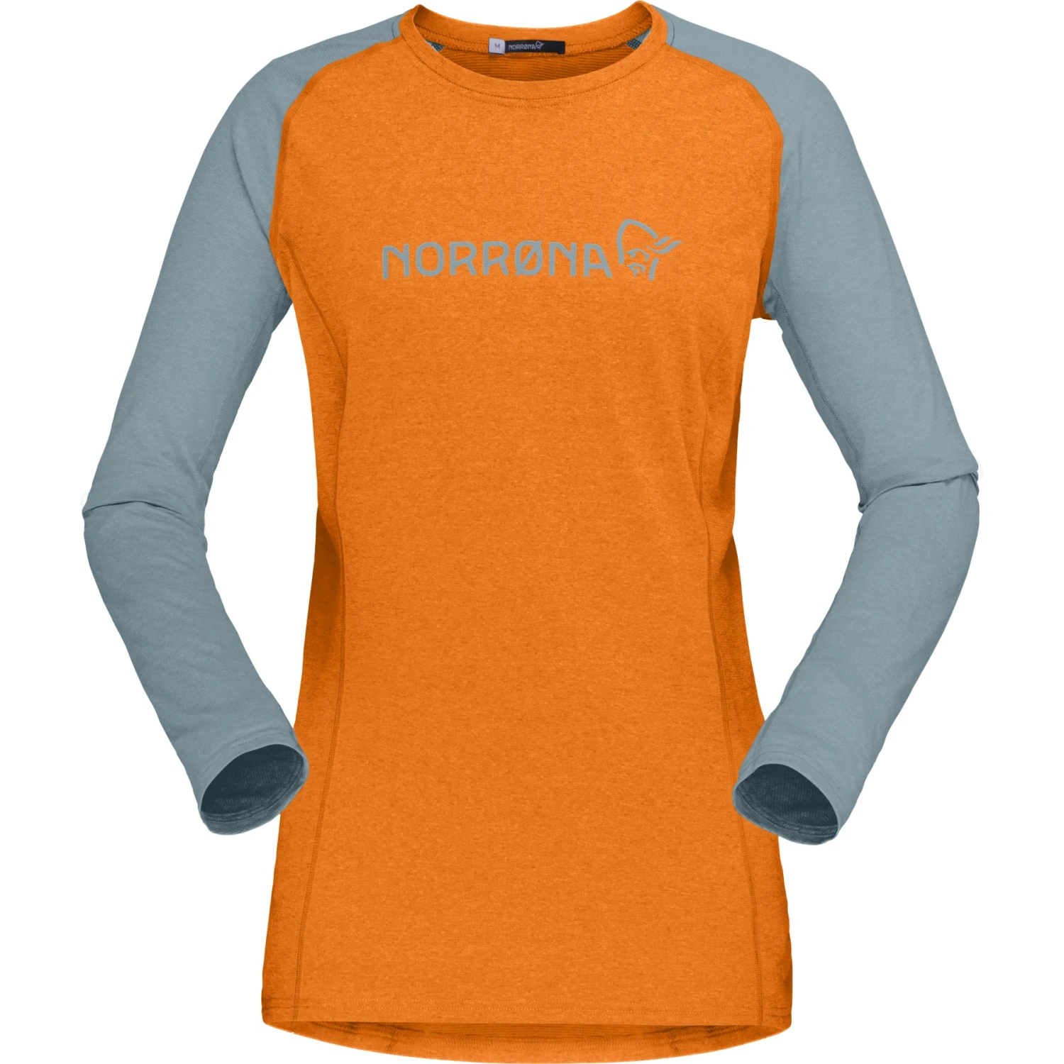 Norrona Maglia A Maniche Lunghe Donna - Fjørå Equaliser Lightweight - Orange Popsicle/Tourmaline 4 Norrona Maglia A Maniche Lunghe Donna - Fjørå Equaliser Lightweight - Orange Popsicle/Tourmaline - immagine 2