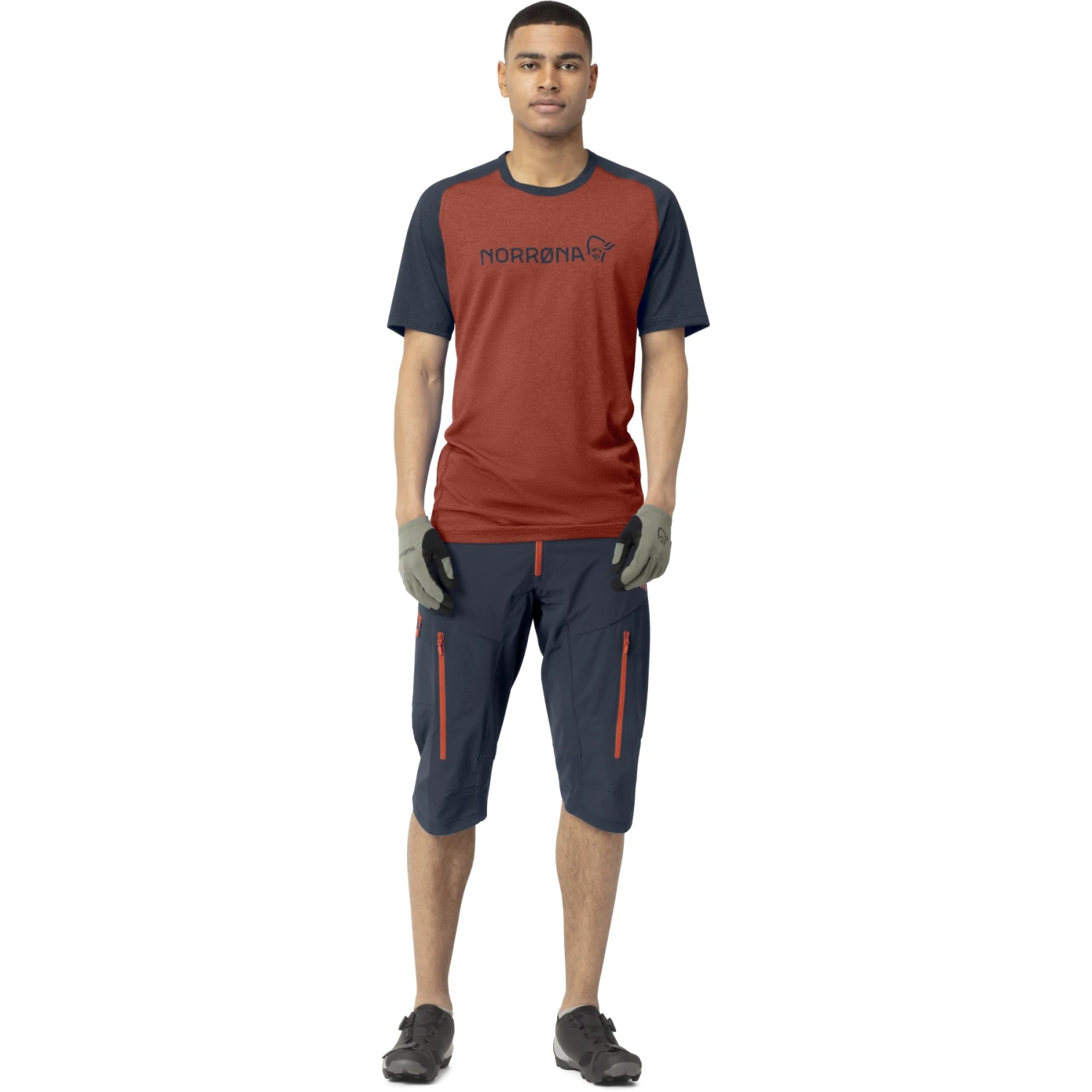 Norrona Maglia Uomo - Fjørå Equaliser Lightweight - Rooibos Tea/Indigo Night 6 Norrona Maglia Uomo - Fjørå Equaliser Lightweight - Rooibos Tea/Indigo Night - immagine 4