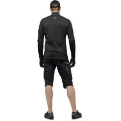 Norrona Maglia A Maniche Lunghe Uomo - Fjørå Equaliser Zip Top - Caviar -Norrona norrona fjora equaliser long sleeve zip top men caviar 4 1255385