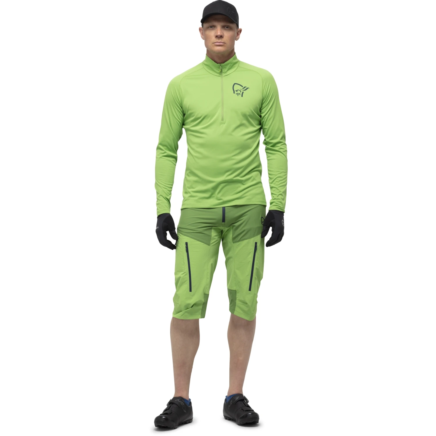 Norrona Maglia A Maniche Lunghe Uomo - Fjørå Equaliser Zip Top - Foliage/Treetop 6 Norrona Maglia A Maniche Lunghe Uomo - Fjørå Equaliser Zip Top - Foliage/Treetop - immagine 4
