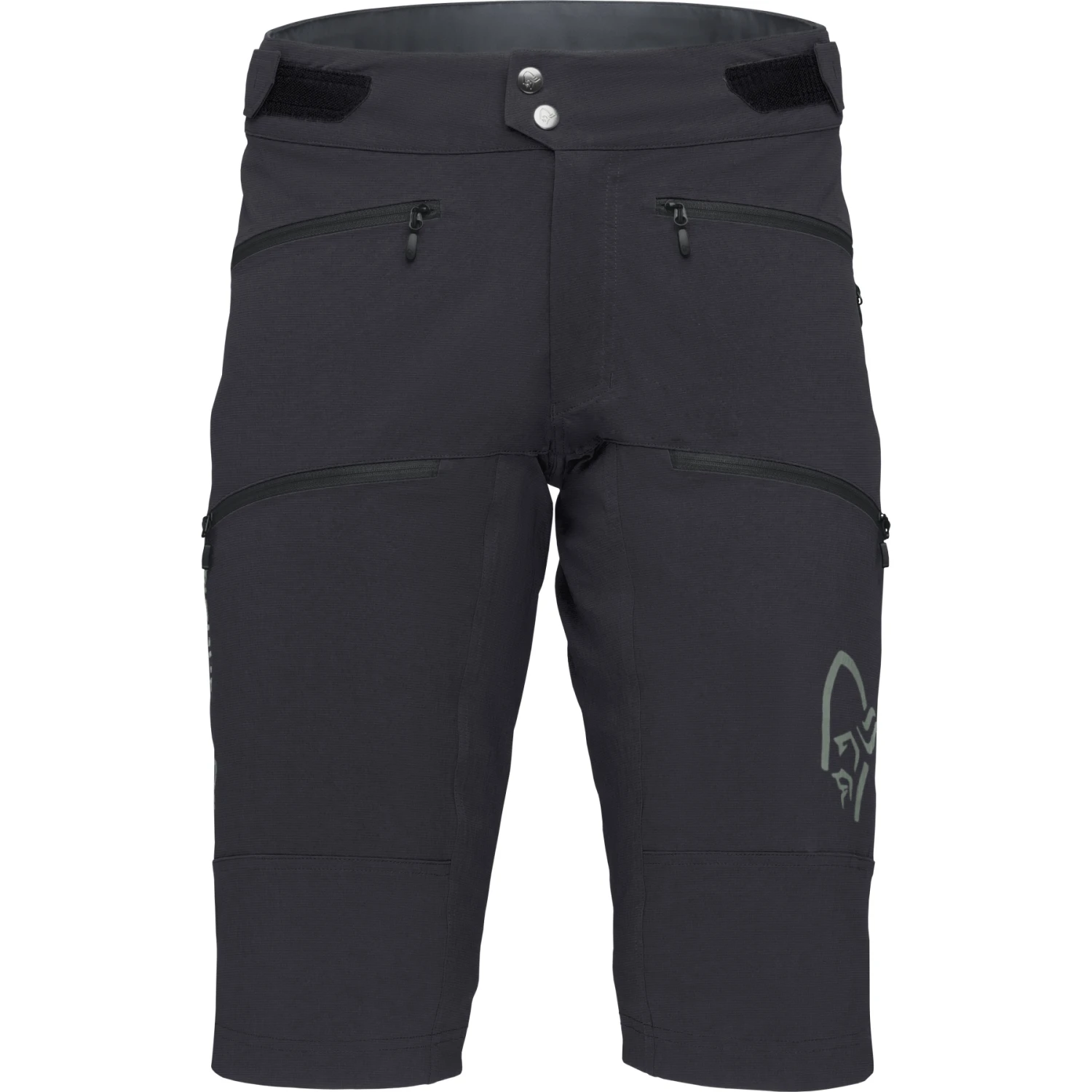 Norrona Pantaloncini Uomo - Fjørå Flex1 Heavy Duty - Caviar