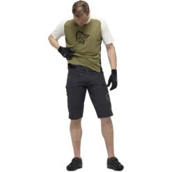 Norrona Pantaloncini Uomo - Fjørå Flex1 Heavy Duty - Caviar -Norrona norrona fjora flex1 heavy duty shorts men caviar 5 903546