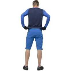 Norrona Pantaloncini Uomo - Fjørå Flex1 Heavy Duty - Olympian Blue -Norrona norrona fjora flex1 heavy duty shorts men olympian blue 4 903561