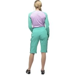 Norrona Pantaloncini Donna - Fjørå Flex1 Heavy Duty - Arcadia/Indigo Night -Norrona norrona fjora flex1 heavy duty shorts women arcadia indigo night 4 903591