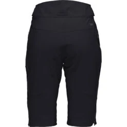 Norrona Pantaloncini Donna - Fjørå Flex1 Heavy Duty - Caviar/Castor Grey -Norrona norrona fjora flex1 heavy duty shorts women caviar castor grey 2 903593