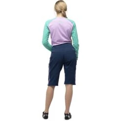 Norrona Pantaloncini Donna - Fjørå Flex1 Heavy Duty - Indigo Night/Violet Tulle -Norrona norrona fjora flex1 heavy duty shorts women indigo night violet tulle 8 903606