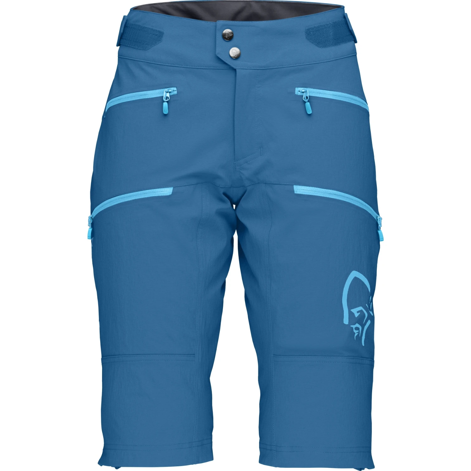 Norrona Pantaloncini Donna - Fjørå Flex1 Heavy Duty - Mykonos Blue 4 Norrona Pantaloncini Donna - Fjørå Flex1 Heavy Duty - Mykonos Blue - immagine 2