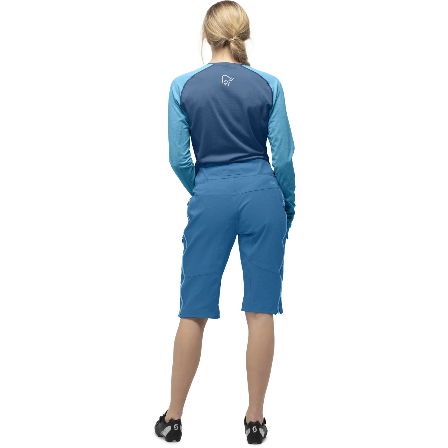 Norrona Pantaloncini Donna - Fjørå Flex1 Heavy Duty - Mykonos Blue 7 Norrona Pantaloncini Donna - Fjørå Flex1 Heavy Duty - Mykonos Blue - immagine 5