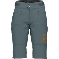 Norrona Pantaloncini Donna - Fjørå Flex1 Heavy Duty - North Atlantic