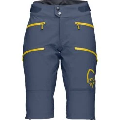 Norrona Pantaloncini Donna - Fjørå Flex1 Heavy Duty - Vintage Indigo -Norrona norrona fjora flex1 heavy duty shorts women vintage indigo 1 1342578
