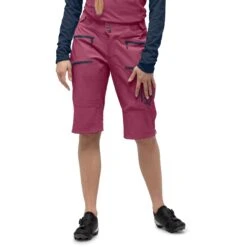 Norrona Pantaloncini Donna - Fjørå Flex1 Heavy Duty - Violet Quartz