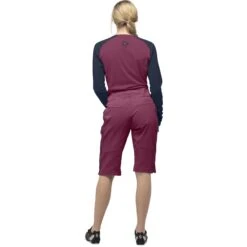 Norrona Pantaloncini Donna - Fjørå Flex1 Heavy Duty - Violet Quartz -Norrona norrona fjora flex1 heavy duty shorts women violet quartz 3 1463260