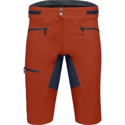 Norrona Pantaloncini Uomo - Fjørå Flex1 Mid Weight - Rooibos Tea/Indigo Night