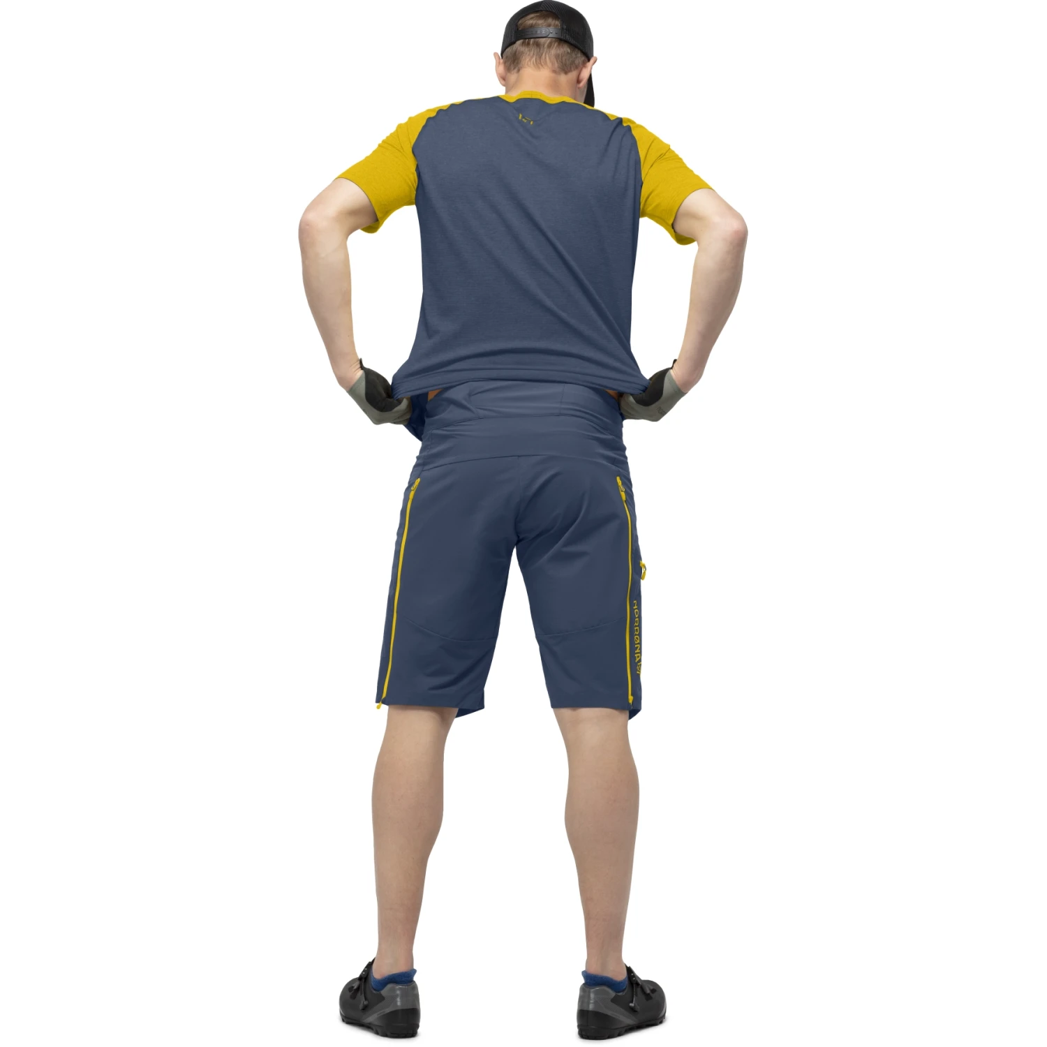 Norrona Pantaloncini Uomo - Fjørå Flex1 Mid Weight - Vintage Indigo 6 Norrona Pantaloncini Uomo - Fjørå Flex1 Mid Weight - Vintage Indigo - immagine 4