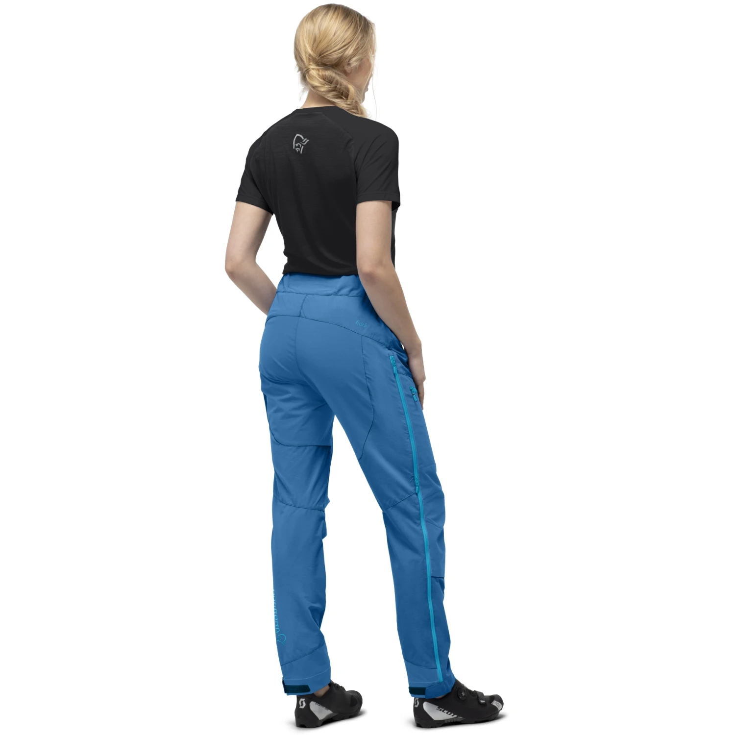 Norrona Pantaloni Donna - Fjørå Flex1 - Mykonos Blue 7 Norrona Pantaloni Donna - Fjørå Flex1 - Mykonos Blue - immagine 5