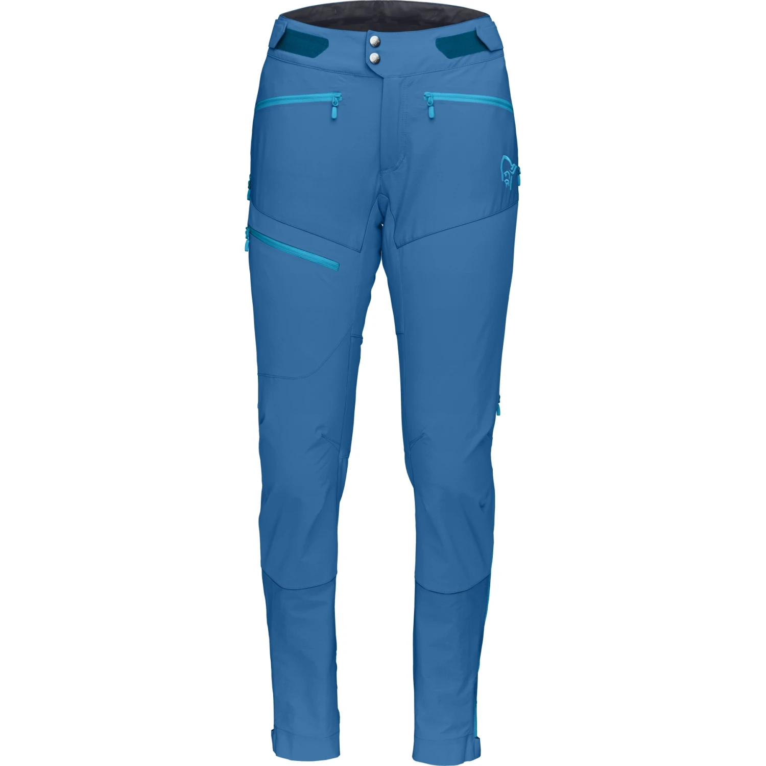 Norrona Pantaloni Donna - Fjørå Flex1 - Mykonos Blue 4 Norrona Pantaloni Donna - Fjørå Flex1 - Mykonos Blue - immagine 2