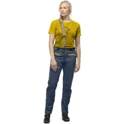 Norrona Pantaloni Donna - Fjørå Flex1 - Vintage Indigo 10 Norrona Pantaloni Donna - Fjørå Flex1 - Vintage Indigo -Norrona norrona fjora flex1 pants women vintage indigo model 1 1399684