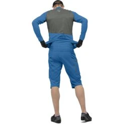 Norrona Pantaloncini Uomo - Fjørå Flex1 - Mykonos Blue -Norrona norrona fjora flex1 shorts men mykonos blue model 2 1399709