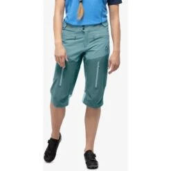 Norrona Pantaloncini Donna - Fjørå Flex1 - North Atlantic/Tourmaline -Norrona norrona fjora flex1 shorts women north atlantic tourmaline 3 1126997