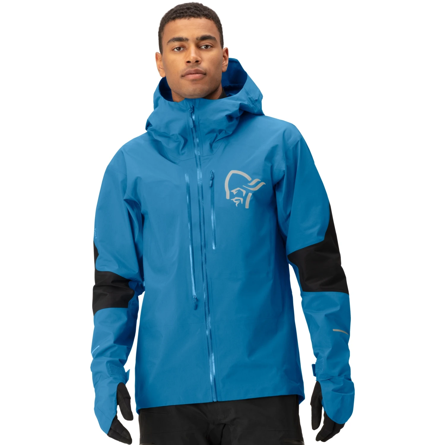 Norrona Giacca Uomo - Fjørå Gore-Tex Pro - Mykonos Blue 3 Norrona Giacca Uomo - Fjørå Gore-Tex Pro - Mykonos Blue