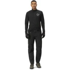 Norrona Pantaloni Uomo - Fjørå Gore-Tex Pro - Caviar -Norrona norrona fjora gore tex pro pants men model 1 1399760