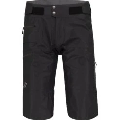 Norrona Pantaloncini Uomo - Fjørå Gore-Tex Pro - Caviar