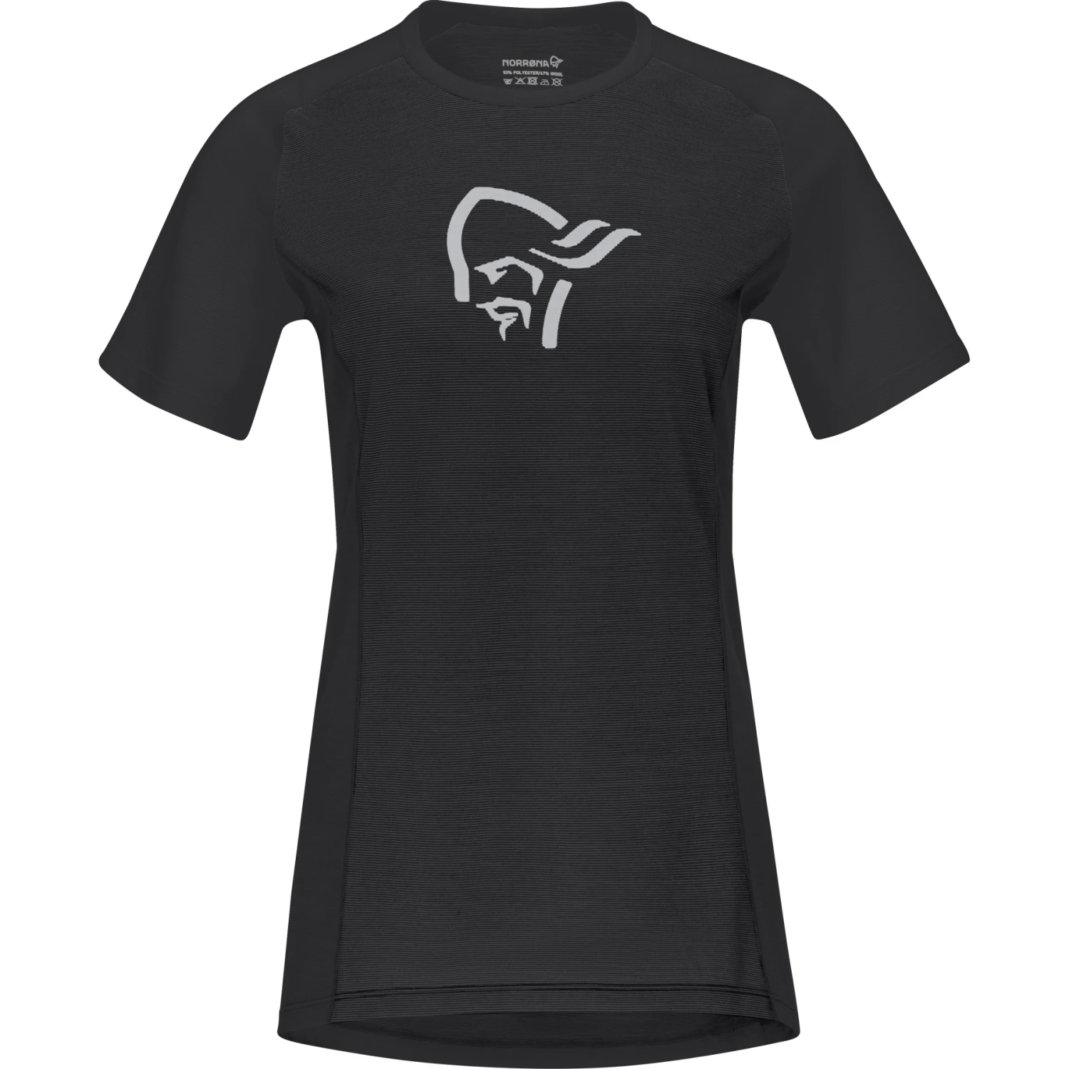 Norrona Maglietta Donna - Fjørå Wool - Caviar 4 Norrona Maglietta Donna - Fjørå Wool - Caviar - immagine 2