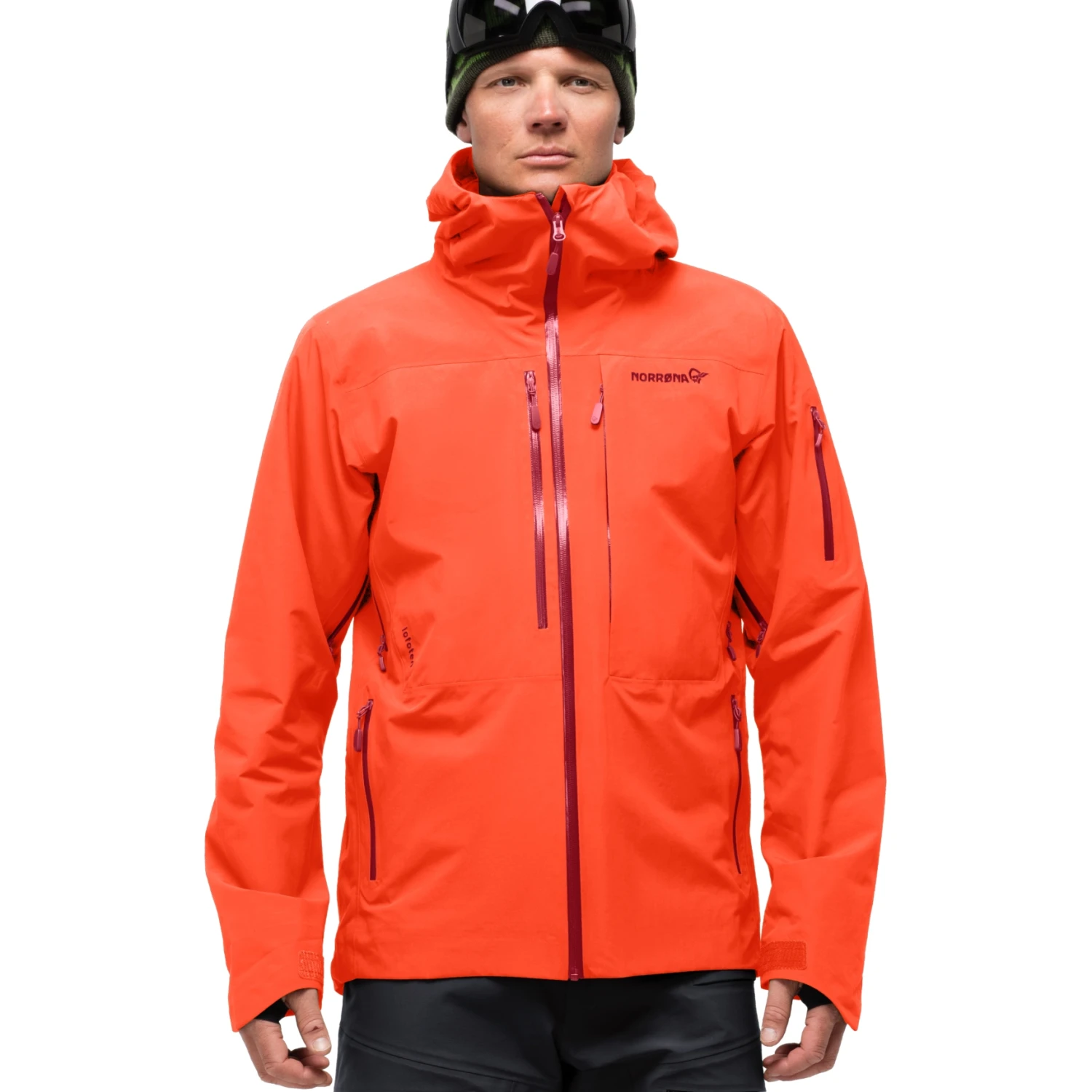 Norrona Giacca Uomo - Lofoten Gore-Tex Insulated - Arednalin/Rhubarb 3 Norrona Giacca Uomo - Lofoten Gore-Tex Insulated - Arednalin/Rhubarb