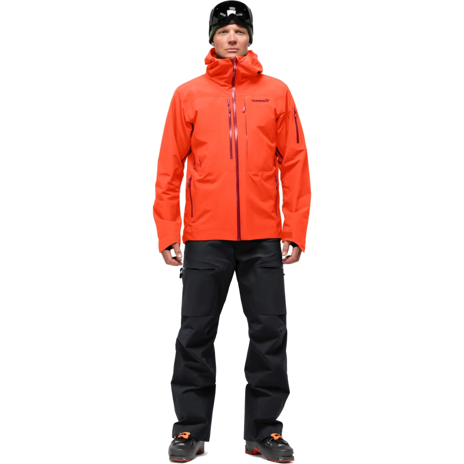 Norrona Giacca Uomo - Lofoten Gore-Tex Insulated - Arednalin/Rhubarb 5 Norrona Giacca Uomo - Lofoten Gore-Tex Insulated - Arednalin/Rhubarb - immagine 3