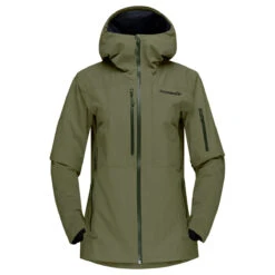 Norrona Giacca Donna - Lofoten Gore-Tex Insulated - Olive Night