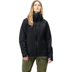 Norrona Giacca Donna - Lofoten Gore-Tex Insulated - Caviar