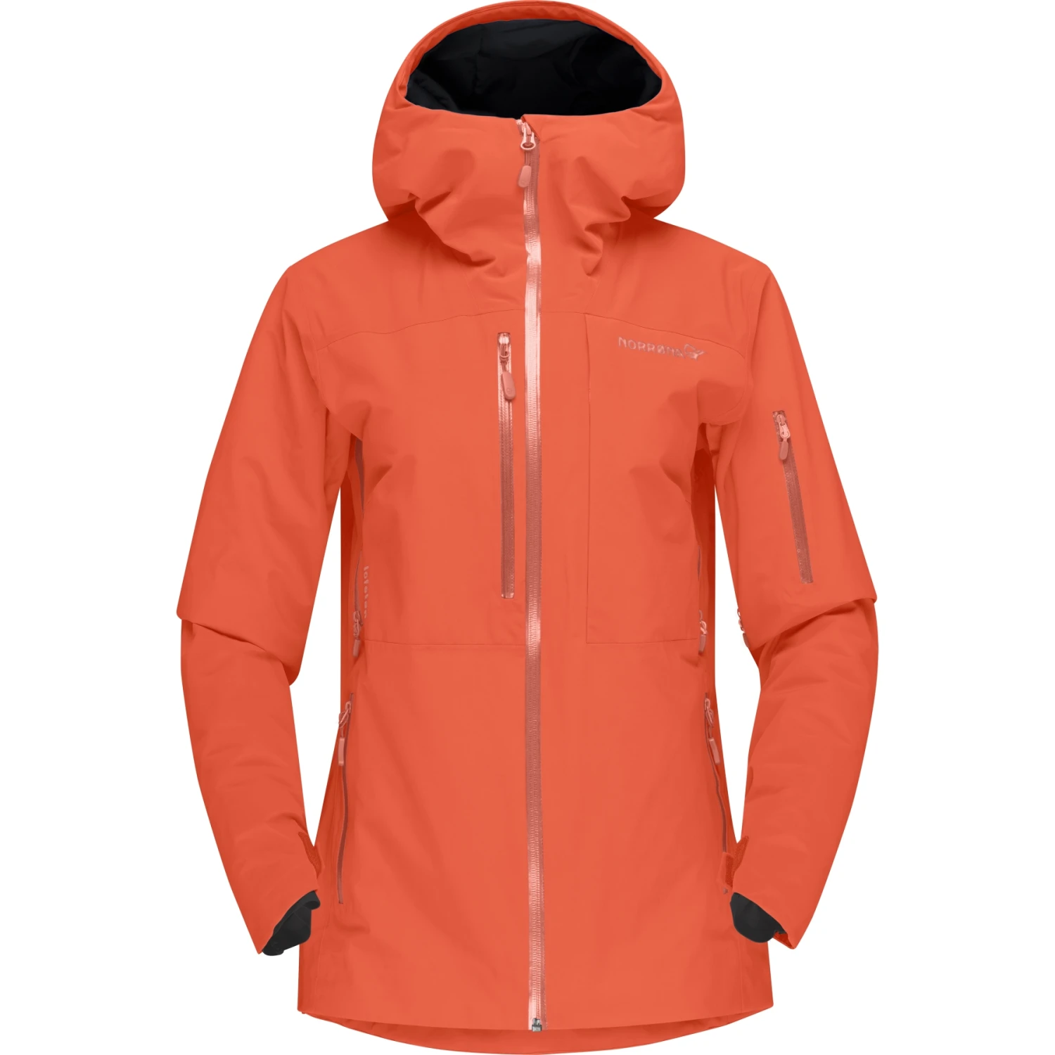 Norrona Giacca Donna - Lofoten Gore-Tex Insulated - Orange Alert 4 Norrona Giacca Donna - Lofoten Gore-Tex Insulated - Orange Alert - immagine 2