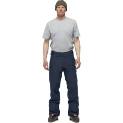 Norrona Pantaloni Uomo - Lofoten Gore-Tex Insulated - Indigo Night -Norrona norrona lofoten gore tex insulated pants men indigo night 3 1025851