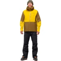 Norrona Giacca Uomo - Lofoten Gore-Tex - Sulphur/Camelflage -Norrona norrona lofoten gore tex jacket men sulphur camelflage 4 1517821