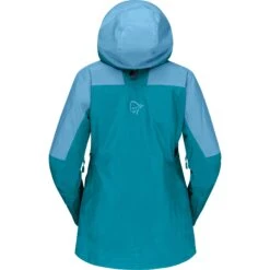 Norrona Giacca Donna - Lofoten Gore-Tex - Aquarius/Hawaiian Surf -Norrona norrona lofoten gore tex jacket women aquarius hawaiian surf 2 1255595
