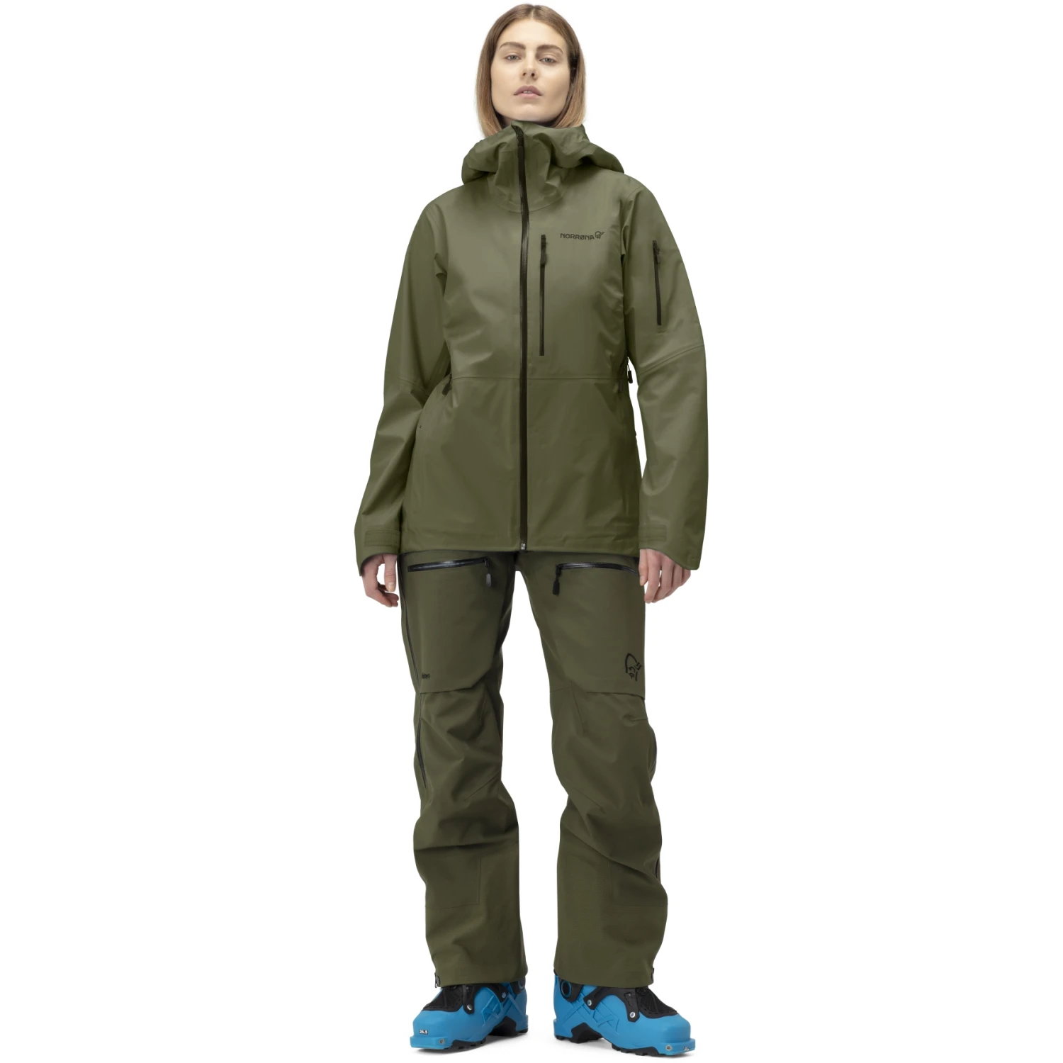 Norrona Giacca Donna - Lofoten Gore-Tex - Olive Night 6 Norrona Giacca Donna - Lofoten Gore-Tex - Olive Night - immagine 4
