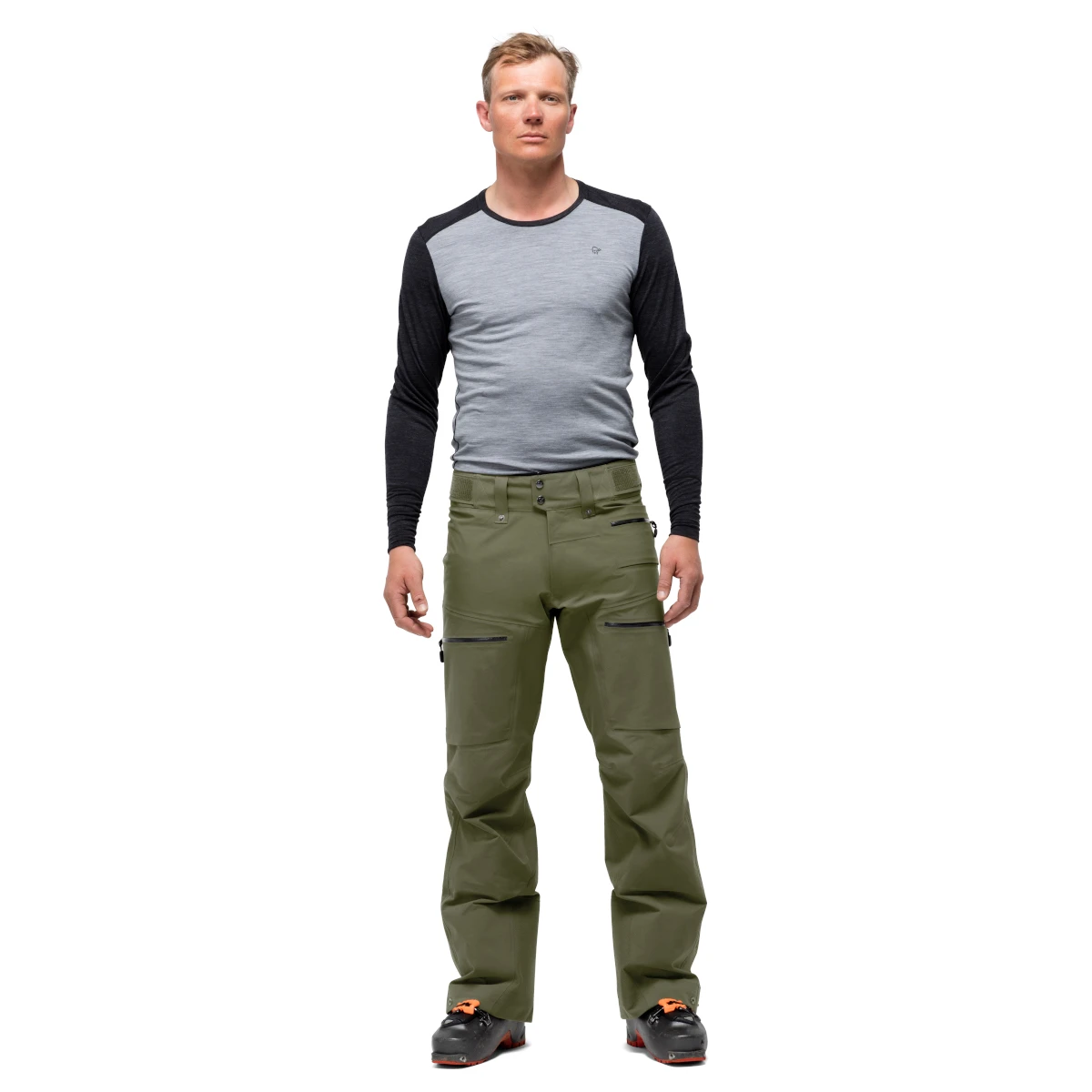 Norrona Pantaloni Uomo - Lofoten Gore-Tex - Olive Night 6 Norrona Pantaloni Uomo - Lofoten Gore-Tex - Olive Night - immagine 4