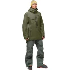Norrona Giacca Uomo - Lofoten Gore-Tex Pro Anorak - Olive Night -Norrona norrona lofoten gore tex pro anorak jacket men olive night 2 1517860